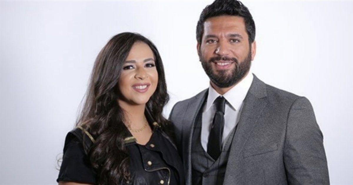 شاهد .. في عيد ميلادها.. حسن الرداد يوجه رسالة رومانسية لزوجته إيمي سمير غانم