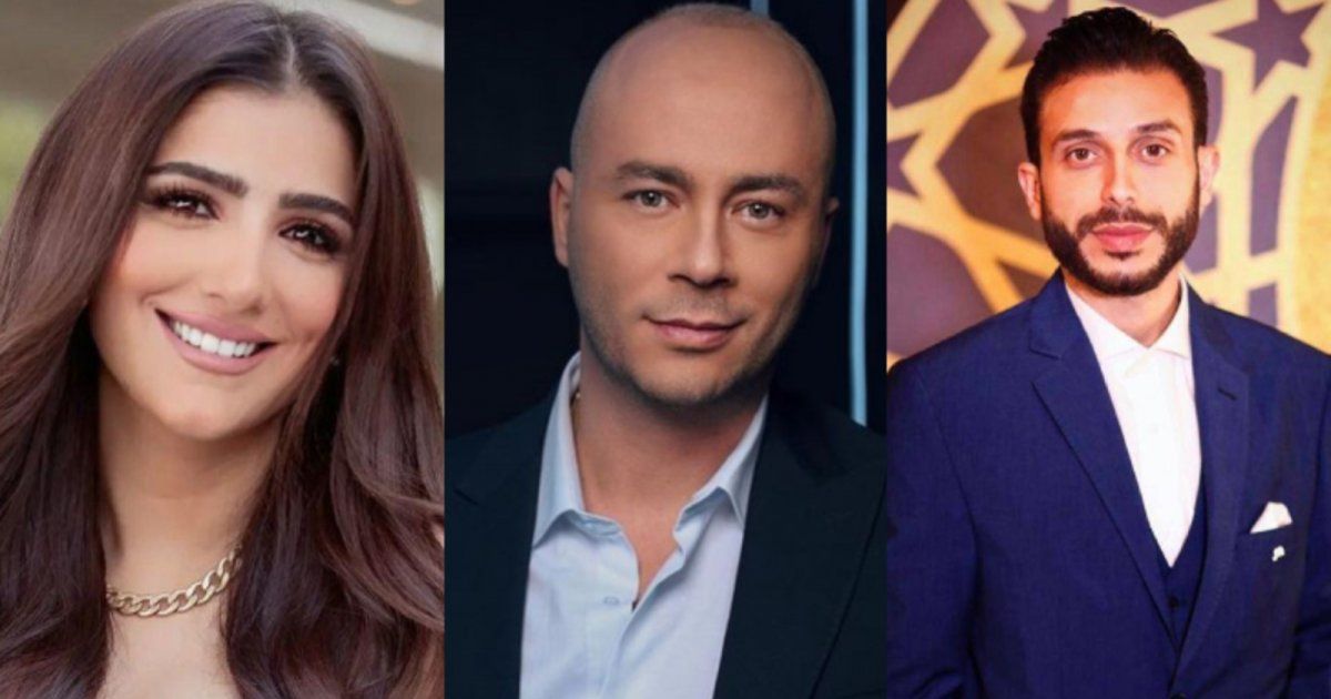 شاهد .. رودولف هلال ومي عمر ورالف معتوق في برنامج ضخم لتلفزيون شهير