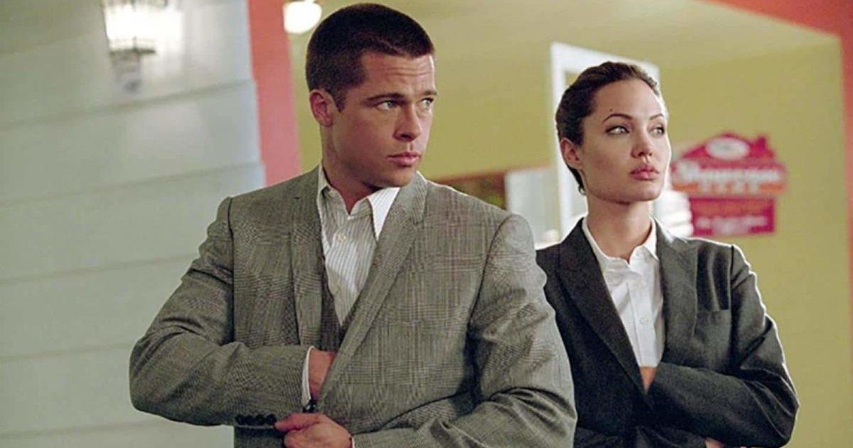 شاهد .. بعد تركه تصوير "Mr. & Mrs. Smith" عام 2005..براد بيت عاد بسبب أنجلينا جولي وهذا ما حصل