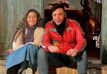 شاهد .. بصورة إلى جانب محمد إمام من كواليس "كوبرا"..منة فضالي توجه سؤال إلى الجمهور