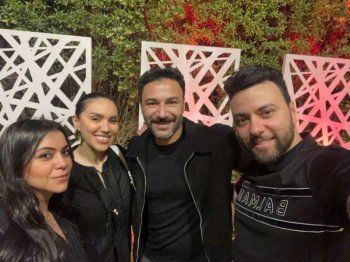 شاهد .. الملحن مدين يجمع أصدقائه في عالم الموسيقى والتمثيل بينهم تامر عاشور ومي فاروق وغيرهم على مائدة الإفطار