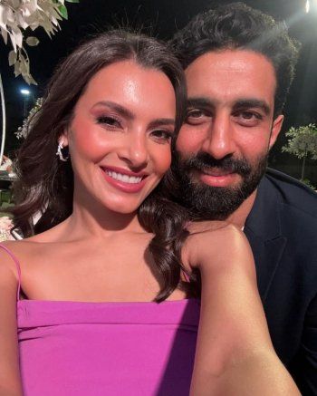 شاهد .. كارمن سليمان برسالة رومانسية لزوجها