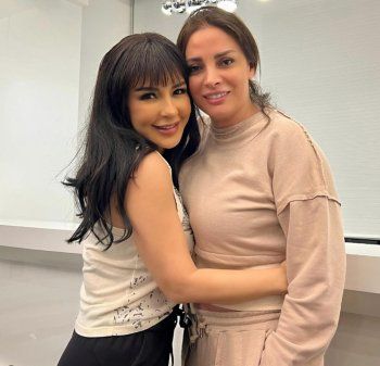 شاهد .. بعد إنتهاء تصوير "ع أمل"..ماغي بو غصن توجه رسالة حب و شكر إلى ندين جابر