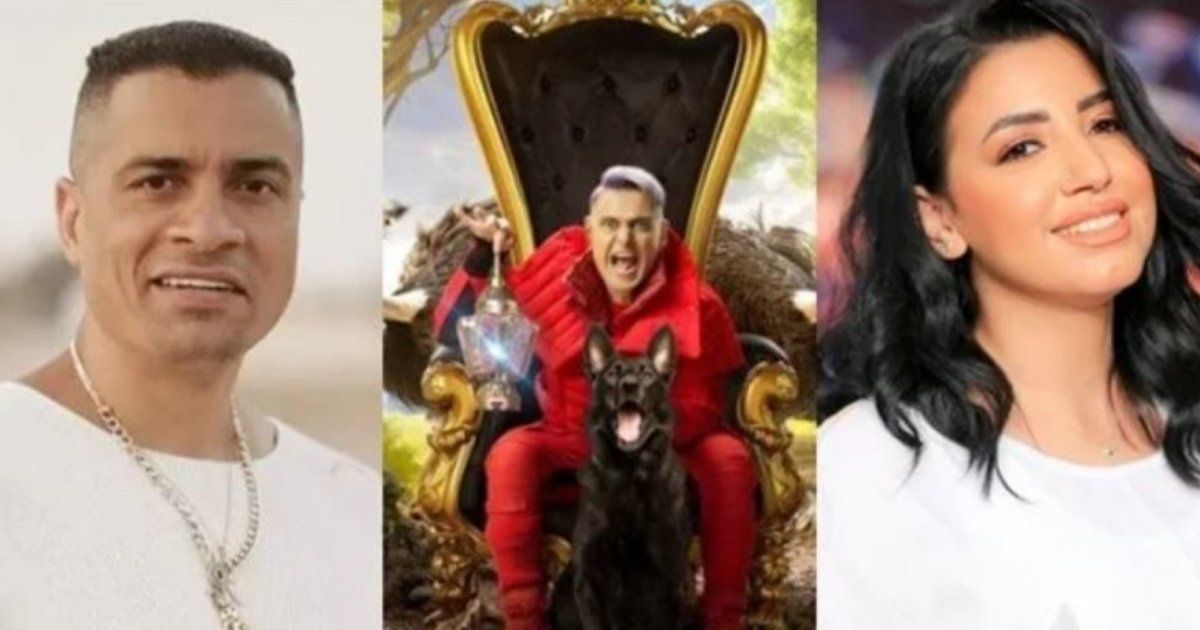 شاهد .. رامز جلال يفشل في مصالحة حسن شاكوش وطليقته ريم طارق.. إهانات وتكسير في الستوديو - بالفيديو