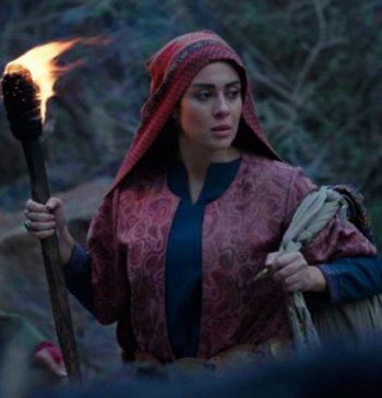 شاهد .. بالصور- بعد الإنتهاء من تصوير "الحشاشين"..ميرنا نور الدين في رسالة شكر إلى طاقم العمل