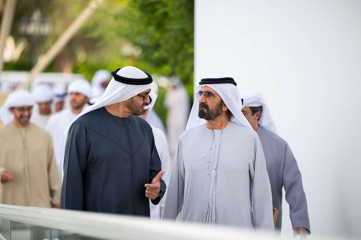 محمد بن زايد ومحمد بن راشد يبحثان شؤون الوطن والمواطن