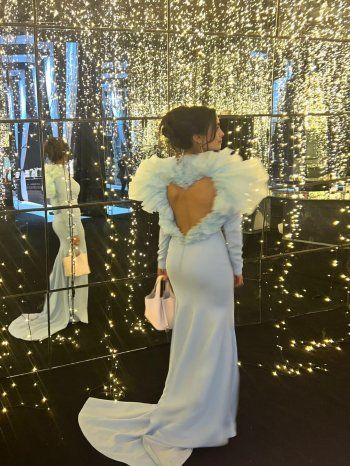 شاهد .. ليا بو شعيا وشقيقتيها يتألقن في زفاف النائب ميشال الياس المر بفساتين من توقيع ألين صبّاغ - بالصور