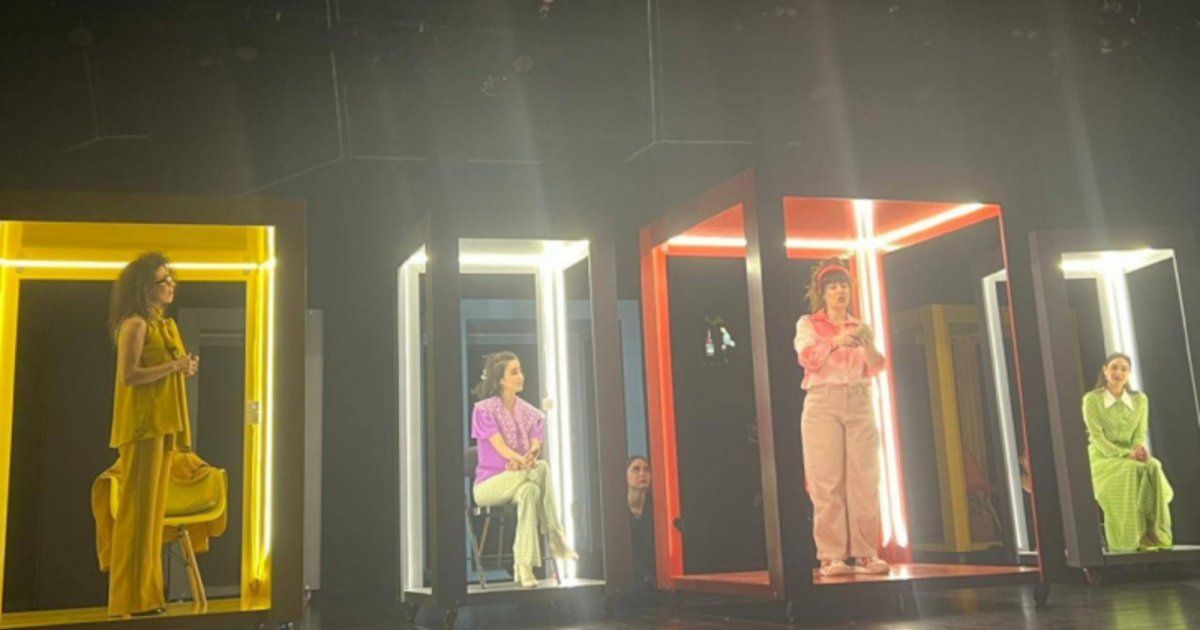 شاهد .. مسرحية " شو يا قشطة " جريئة وتوعوية وهذا ما كشفته سينتيا كرم ووفاء حلاوي وميشال فنيانوس