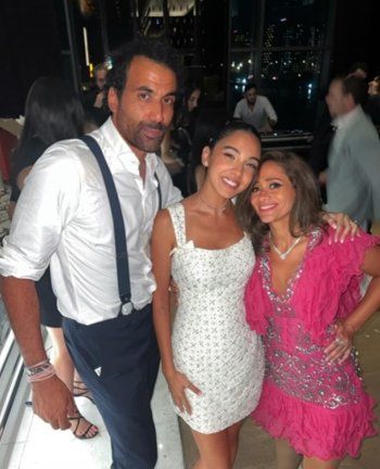 شاهد .. إليكم سعر فستان سلمى ابو ضيف الذي تألقت به في حفلة عقد قرانها