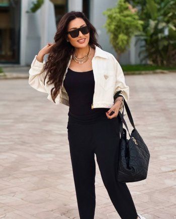 شاهد .. لطيفة التونسية تتألق بلوك كاجوال مميز .. وسعر حقيبة يدها من Dior سيفاجئكم