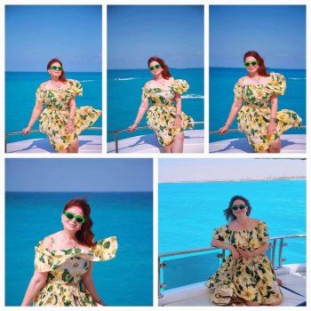 شاهد .. إلهام شاهين بإطلالة شبابية مميزة.. وهذا سعر فستانها من تصميم عالمي