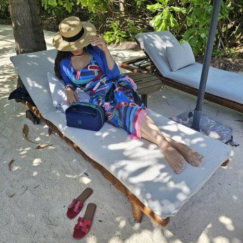 شاهد .. بالصور- لجين عمران تستمتع بعطلتها الصيفية على في جزر الملديف..إليكم إطلالتها الرائعة