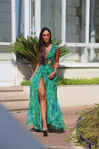 شاهد .. برشاقة و أنوثة و جمال.. نورهان إبراهيم تتألق بإطلالتها الأخيرة من كان