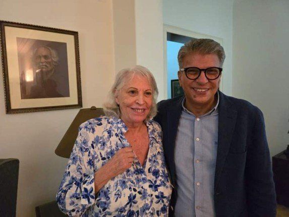 ظهور نادر لفريدة فهمي أيقونة فرقة رضا الشعبية في مصر