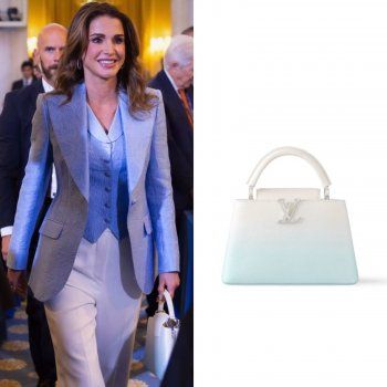 شاهد .. إطلالة الملكة رانيا بالغة الأناقة.. وهذه تفاصيلها وسعرها