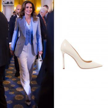 شاهد .. إطلالة الملكة رانيا بالغة الأناقة.. وهذه تفاصيلها وسعرها