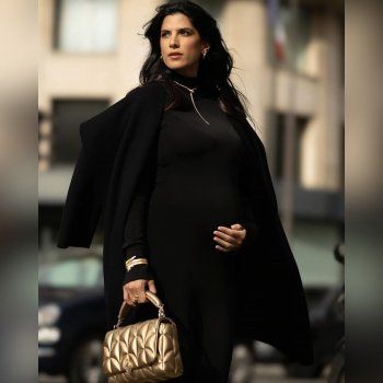 شاهد .. كارمن بصيبص أنيقة للغاية بأحدث إطلالاتها.. وهكذا إستعرضت حملها