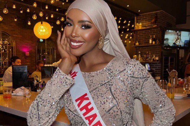 اتفرج.. أول فتاة محجبة تشارك في مسابقة ملكة جمال الكون