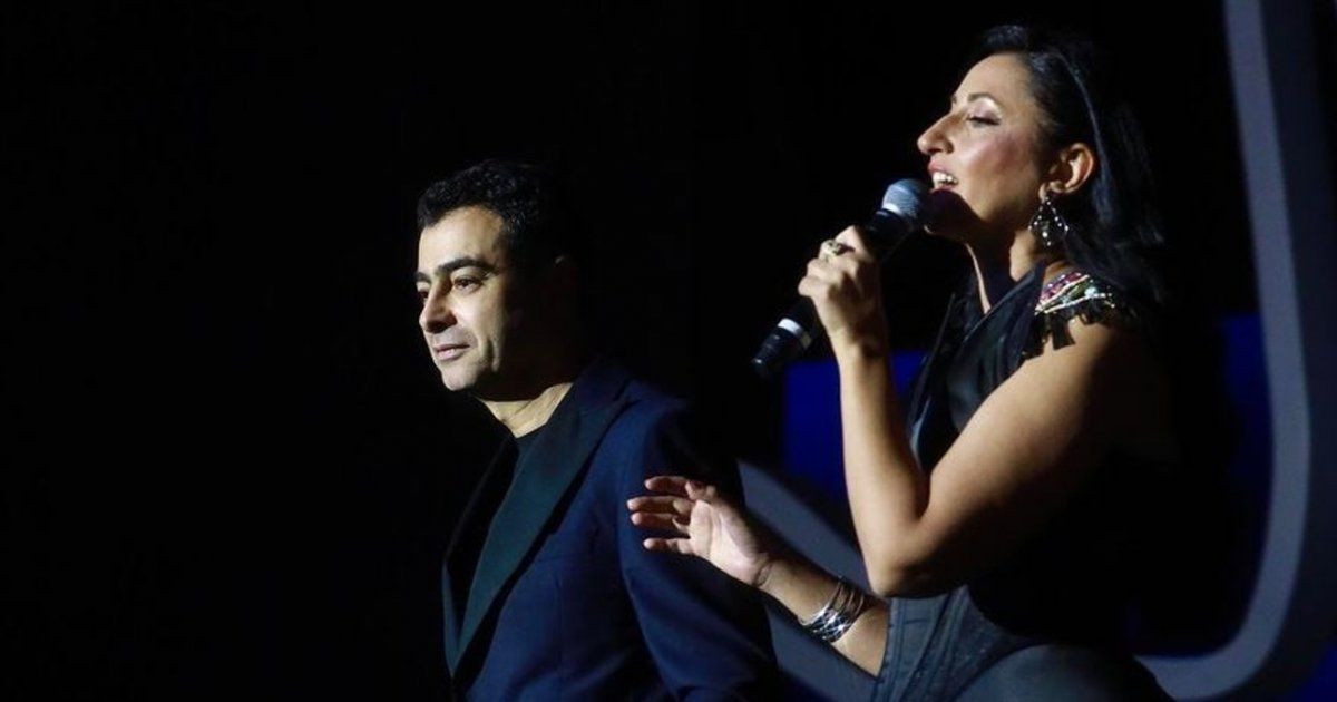 شاهد .. هذا ما قالته أميرة سليم عن هشام نزيه بعد حفلهما في مهرجان الجونة