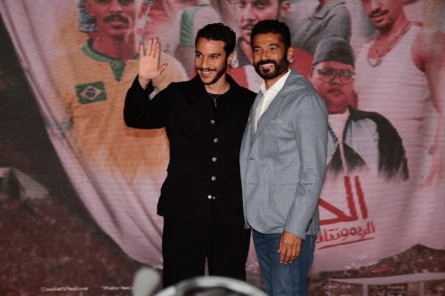 شاهد بعد الانفصال | نور إيهاب مع نور النبوي في العرض الخاص لفيلم الحريفة 2