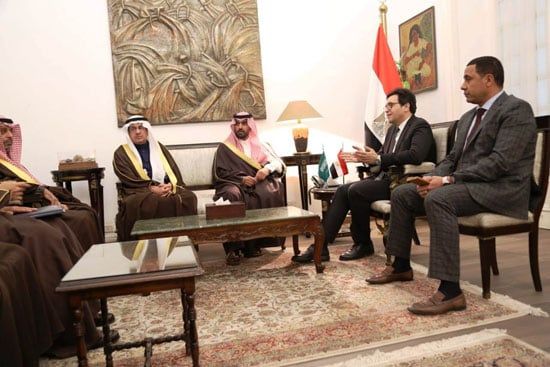 مناقشات بين وزير الثقافة ونظيره السعودي تعكس طموحات البلدين لتطوير التعاون