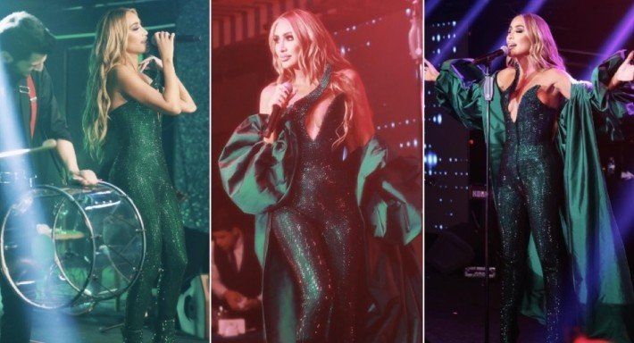 اتفرج.. النجمة اللبنانية مايا دياب تشارك جمهورها عدد من الصور خلال حفلها الغنائي بإسطنبول