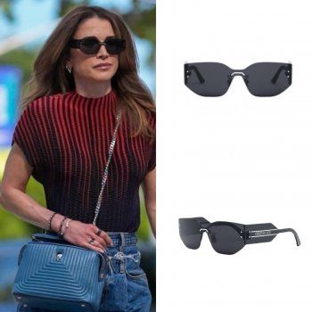 شاهد .. نظارة الملكة رانيا الشمسية تلفت الأنظار.. هذا تصميمها وسعرها