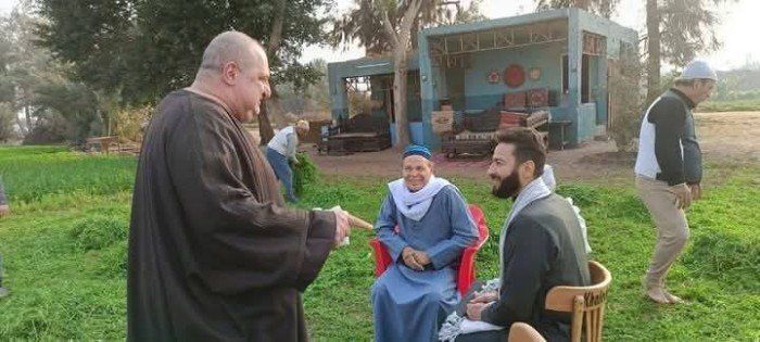 خاص| لموقع الخليج 24 صور من كواليس مسلسل «المداح الجزء 5»