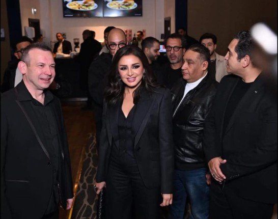 بالصور.. النجمة المصرية أنغام تحتفل بإطلاق ألبوم «تيجي نسيب» بحضور مشاهير الفن