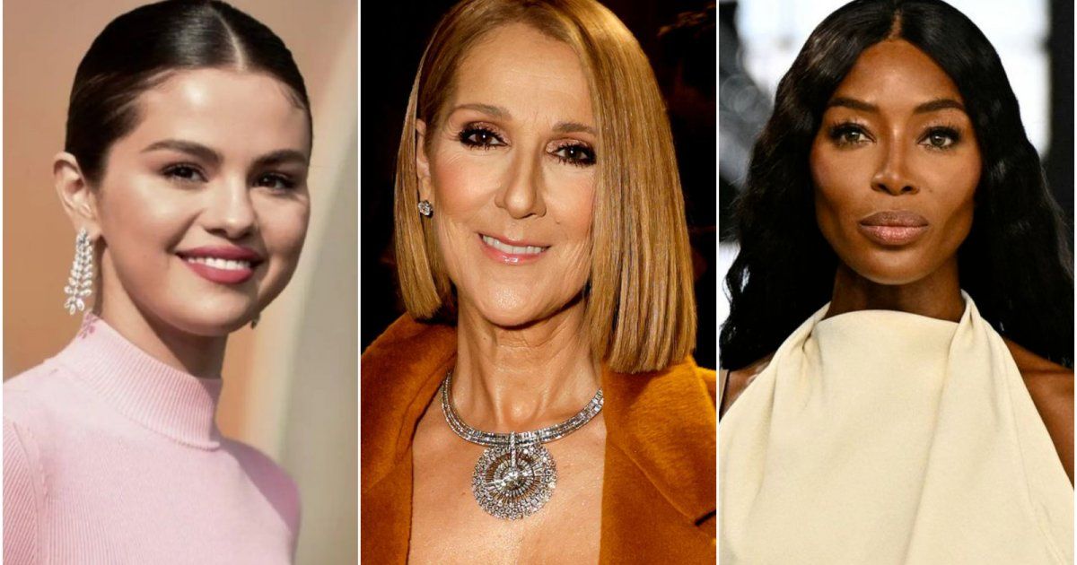 شاهد .. فلاش باك - إيلي صعب أبدع بفستان سيلين ديون في دبي وأزياء سيلينا غوميز وناعومي كامبل وبيلا حديد كانت صرعة الموسم بالموضة