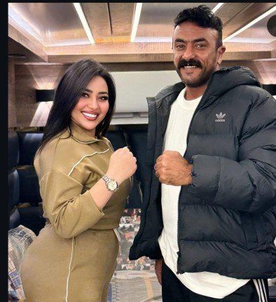 المطربة الشعبية رحمة محسن تشارك جمهورها صور من كواليس «فهد البطل»