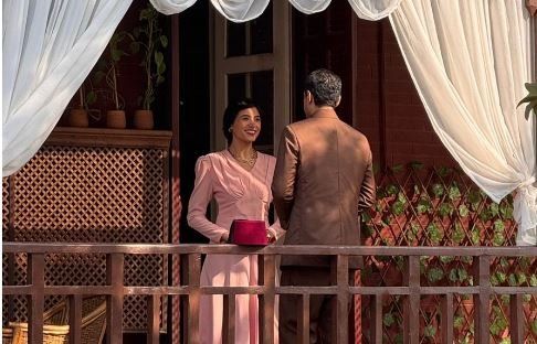 "الخليج 24" في كواليس تصوير مسلسل "النص" لـ أحمد أمين (صور)