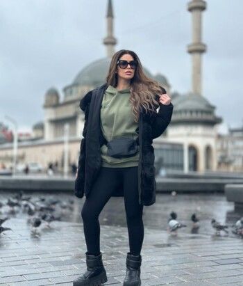 شاهد .. بلوك شتوي.. مي سليم تستمتع بوقتها في تركيا