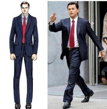 شاهد .. بالصور- تصميمات جورجيو أرماني لعبت دور كبير في بناء شخصية ليوناردو دي كابريو في "The Wolf Of Wall Street"