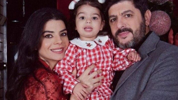 شاهد .. طوني عيسى وأمونة عيد يحتفلان بعيد ميلاد إبنتهما تاليا بأجواء مميزة