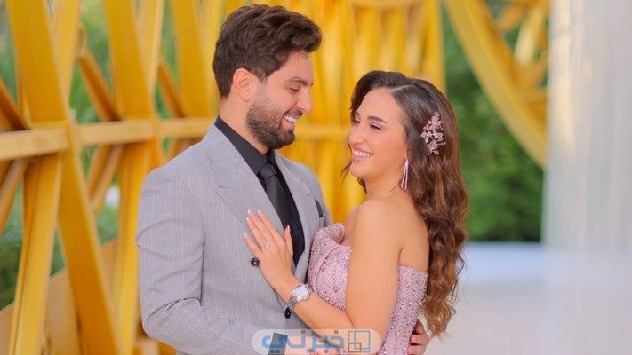 شاهد .. غيث مروان يفاجئ زوجته سارة بعيد الحب بطريقة رومانسية للغاية