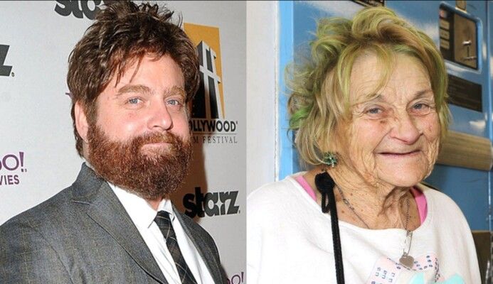 شاهد .. زاك غاليفياناكيس حافظ على تواضعه بعد الشهرة ..إليكم قصته مع "ميمي"