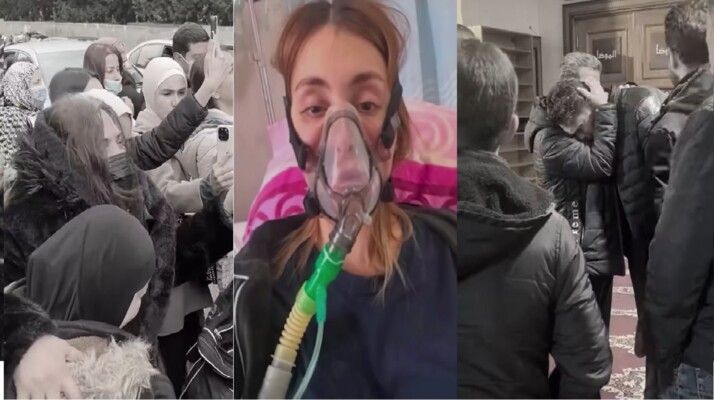 شاهد .. إنهيار والدة إنجي مراد وزوجها في مراسم دفنها.. وفيديو يبكي القلوب !