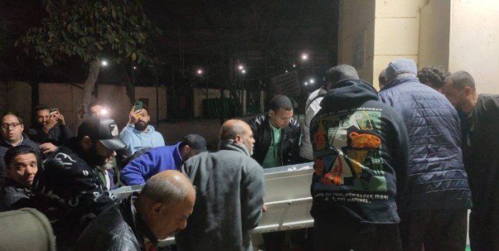 وصول جثمان سيد السبكي مسجد أسد بن أسد لأداء صلاة الجنازة