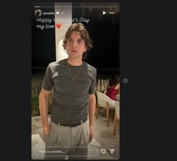 شاهد .. جنا عمرو دياب تحتفل بعيد الحب.. وتكشف عن هوية حبيبها