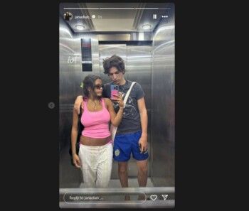 شاهد .. جنا عمرو دياب تحتفل بعيد الحب.. وتكشف عن هوية حبيبها