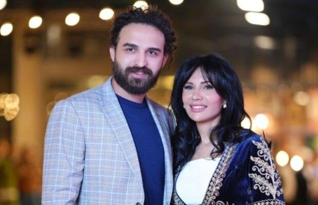 شاهد .. رشا شربتجي توجه رسالة رومانسية لزوجها في عيد الحب