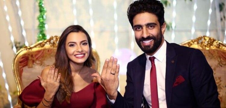 شاهد .. بالصور- كارمن سليمان وزوجها مصطفى جاد يستقبلان مولودهما الجديد بفرح