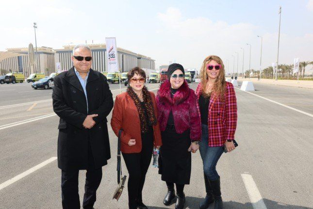 منهم لبلبة ولقاء سويدان.. نجوم الفن وقيادات العمل التطوعي يشاركون في إطلاق أكبر قافلة مساعدات إنسانية لغزة