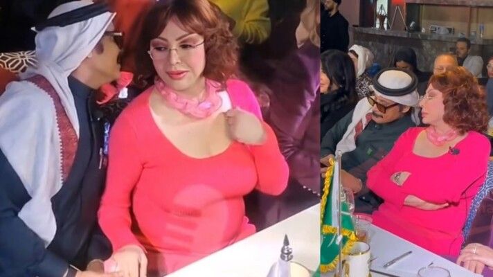 شاهد .. فيديو متداول من خطوبة نبيلة عبيد وثري عربي .. ما قصته؟