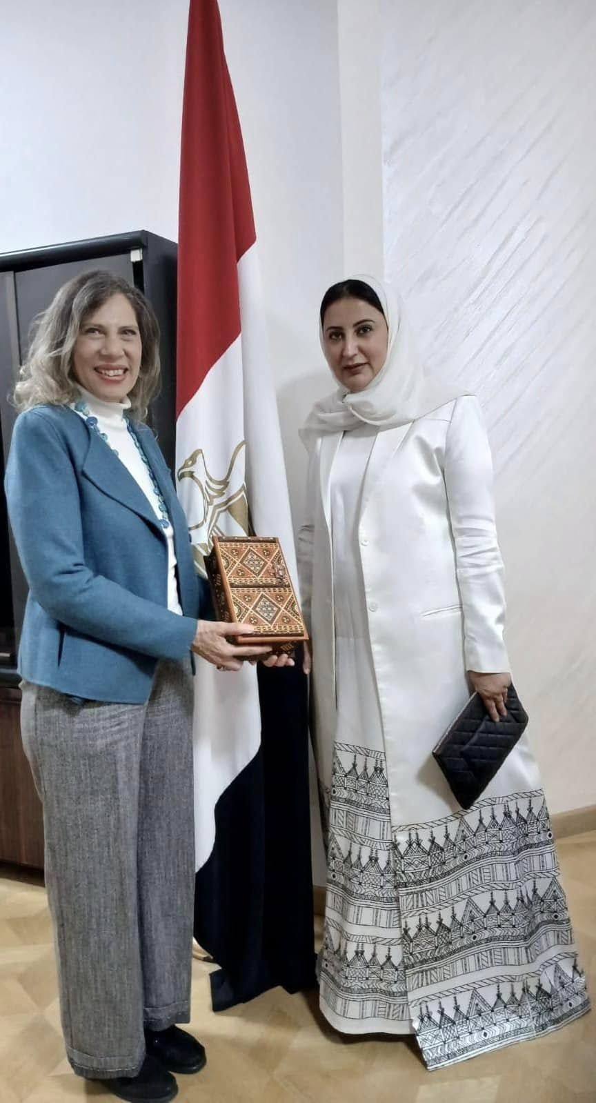 السفيرة سيريناد جميل تستقبل سفير المملكة السعودية في جورجيا وأرمينيا