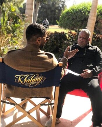 شاهد .. بشخصية "فارس ابو العزم".. كريم فهمي يطل على متابعيه من كواليس "وتقابل حبيب"