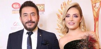 شاهد .. بعد معايدتها الرومانسية له.. إليكم أجمل صور عابد فهد وزينة يازجي