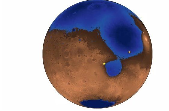 الباحثون يكتشفون شواطئ مدفونة على سطح المريخ: أدلة جديدة تعزز نظرية المحيطات القديمة