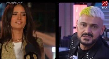 شاهد .. رامز جلال يفاجئ زينة بمقلب في "رامز إيلون مصر"